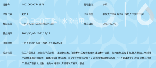 江蘇火花鋼結構集團廣州分公司